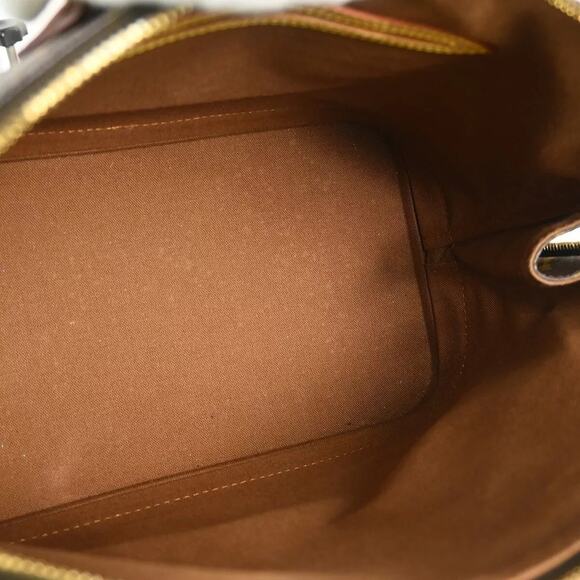 Louis Vuitton Alma Handbag PM Brown Canvas/Leather BA0937 w/dustbag - Picture 6 of 9